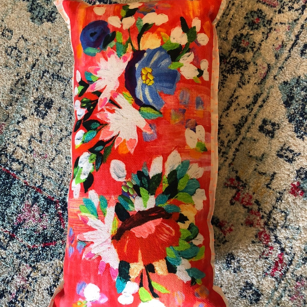 Anthropologie Lumbar Pillow